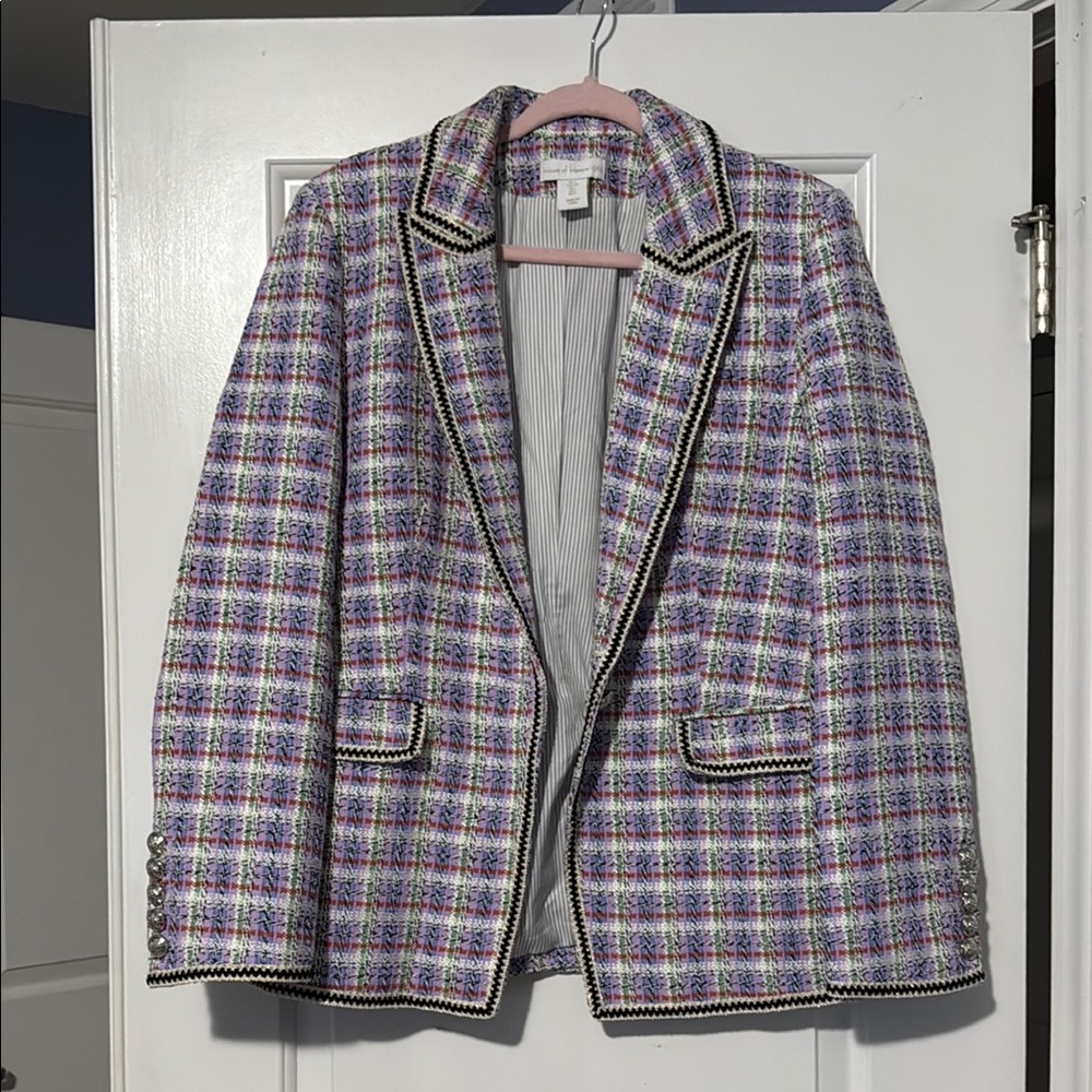 House of Harlow 1960 Multicolor Tweed Jacket